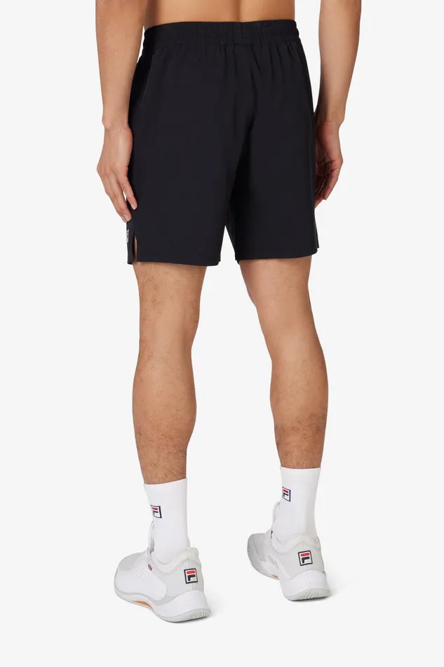 Pants and Shorts Men Fila Woven Court Short 002 Black