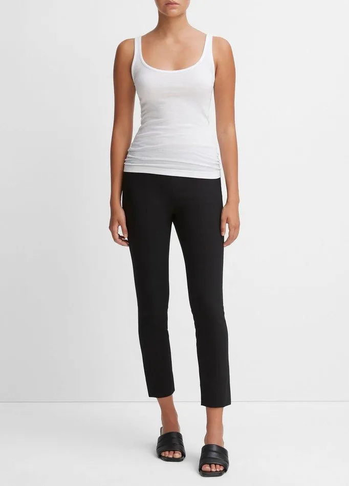Pants and Shorts Women Vince Stitch Front Seam Ponte Legging Black