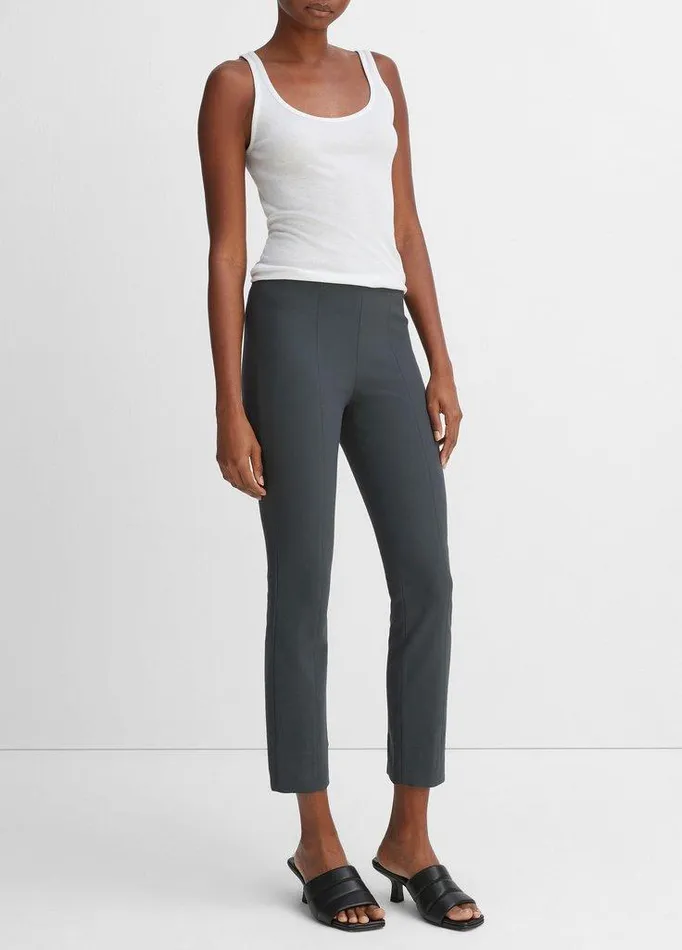 Pants and Shorts Women Vince Stitch Front Seam Ponte Legging Dark Grey Pants and Shorts Women Vince Stitch Front Seam Ponte Legging Dark Grey