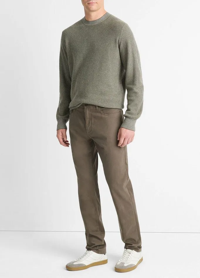 Pants Men Vince Dylan Slim 5Pocket Peached StretchCotton Pant Frog Pants Men Vince Dylan Slim 5Pocket Peached StretchCotton Pant Frog