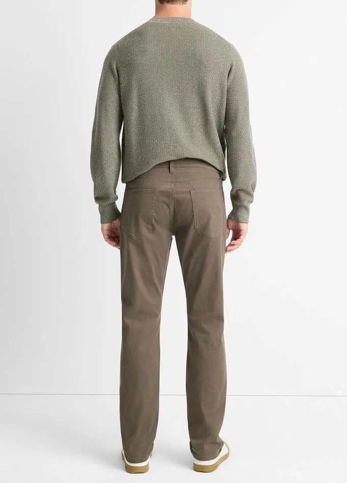 Pants Men Vince Dylan Slim 5Pocket Peached StretchCotton Pant Frog Pants Men Vince Dylan Slim 5Pocket Peached StretchCotton Pant Frog