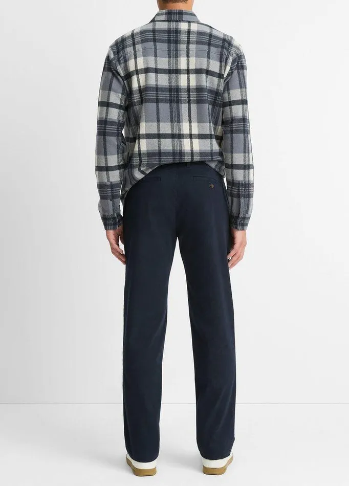 Pants Men Vince Owen Athletic StretchCotton Pant Coastal Blue Pants Men Vince Owen Athletic StretchCotton Pant Coastal Blue