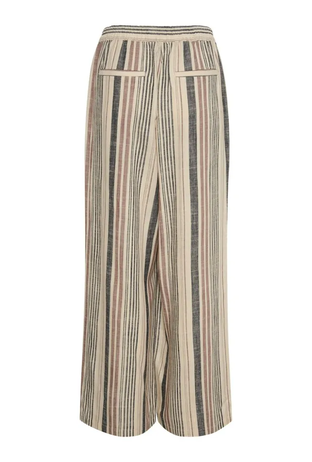 Pants Women CULTURE CUamena Linen Trousers
