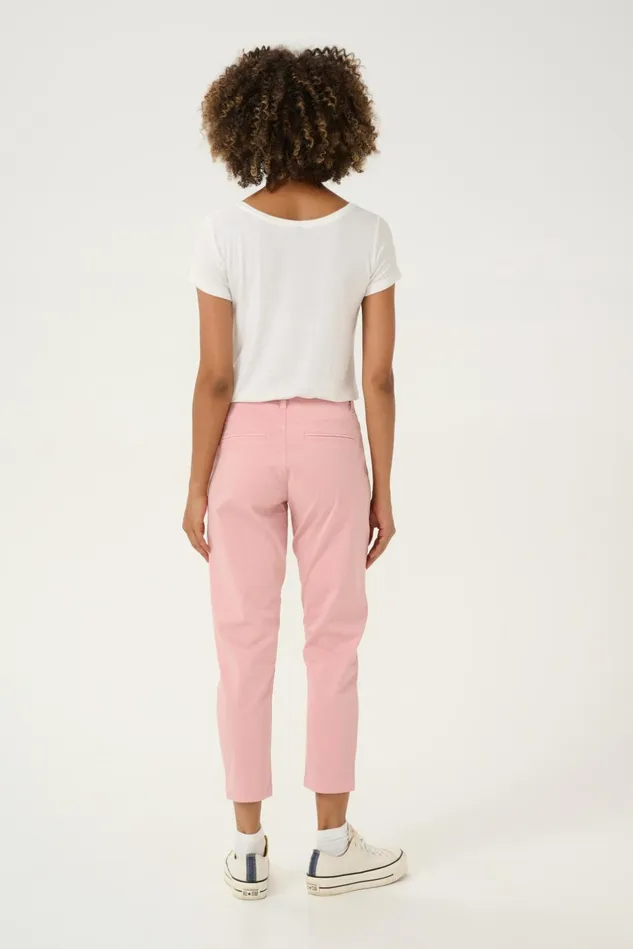 Pants Women CULTURE CUbrita Trousers Pale Mauve
