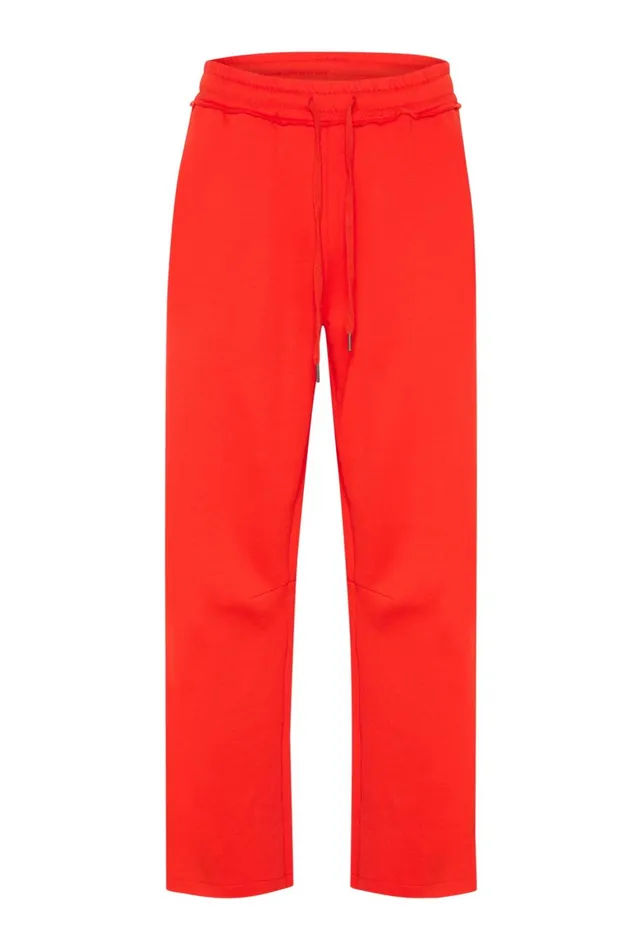 Pants Women CULTURE CUchira Sweatpants Fiery Red