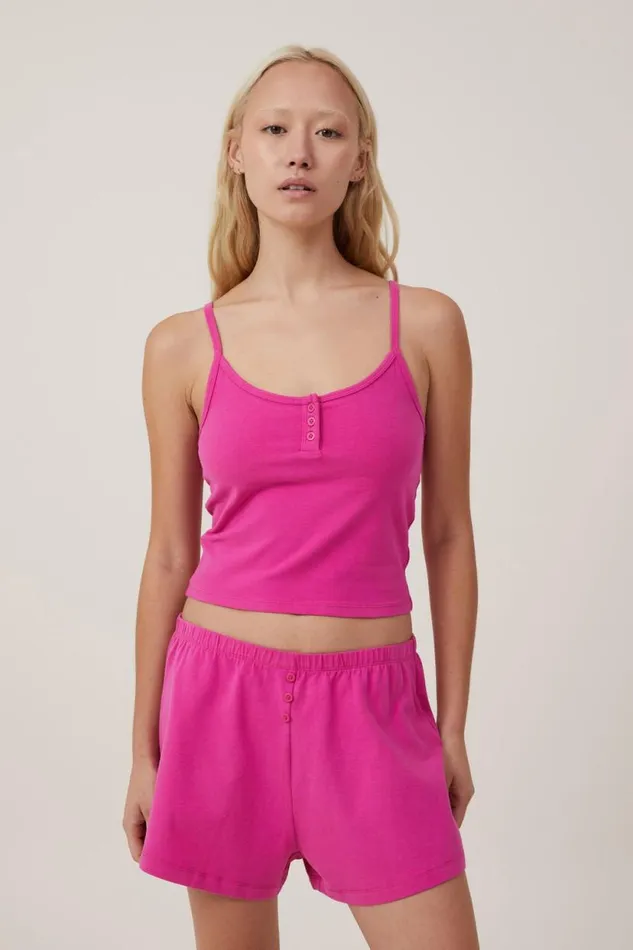 Peached Jersey Short Raspberry Mauve Women Cotton On Shorts