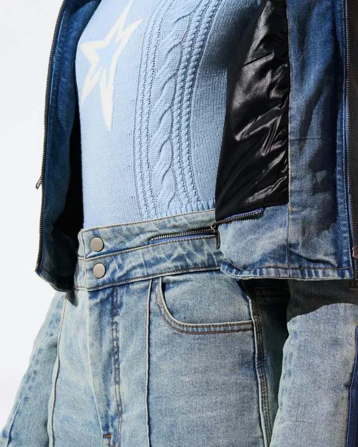 Perfect Moment Jumpsuits Zaza Denim Jumpsuit Light Denim 8211 Women