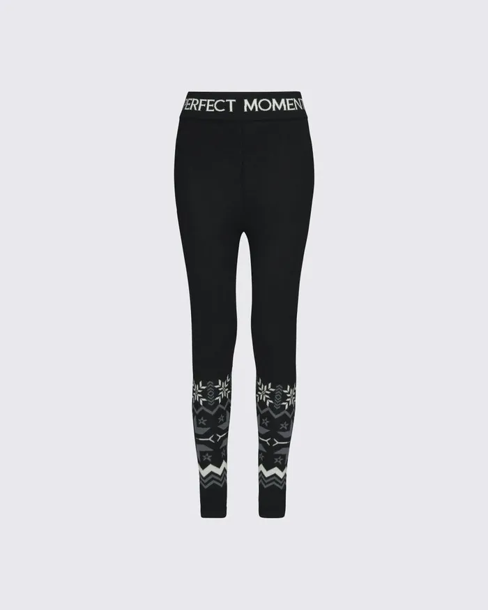 Perfect Moment Tops Nordic Merino Wool Legging Black 8211 Women