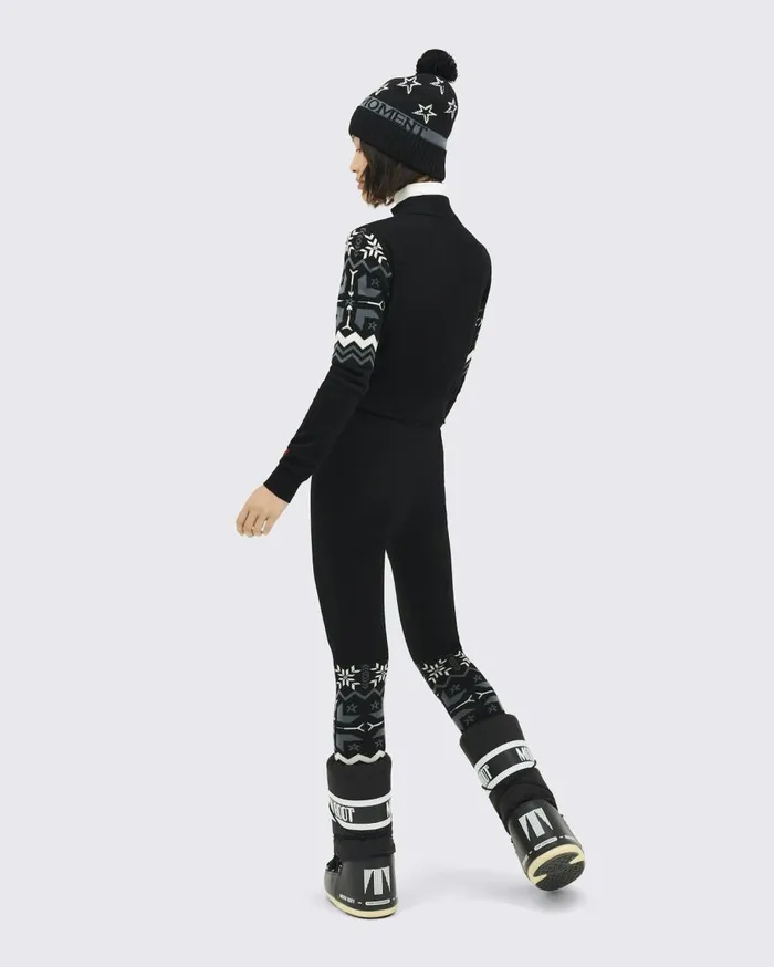 Perfect Moment Tops Nordic Merino Wool Legging Black 8211 Women