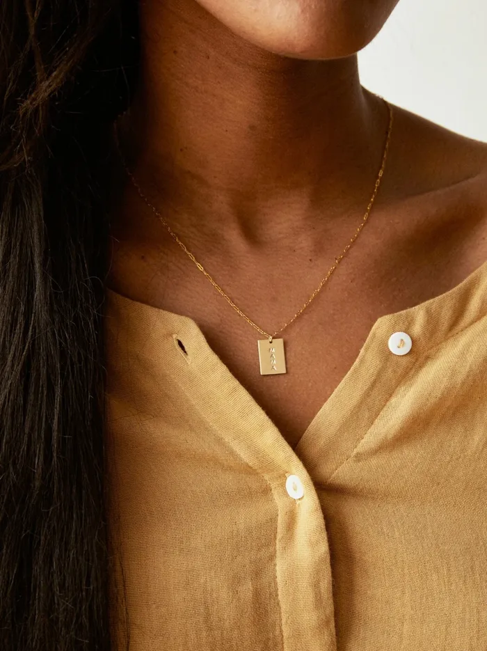 Personalized Jewelry Able Women Novel Necklace 14k Goldfilled