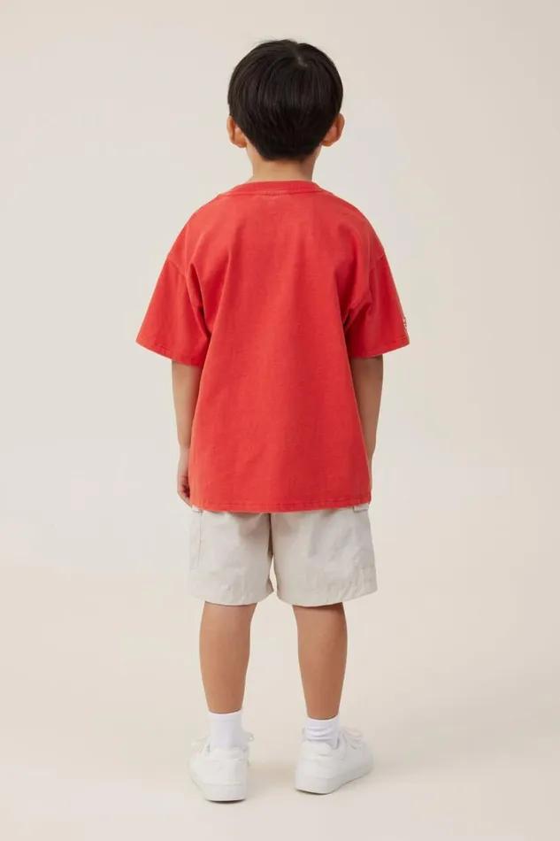 Pete Parachute Cargo Short Rainy Day Boys Cotton On Shorts