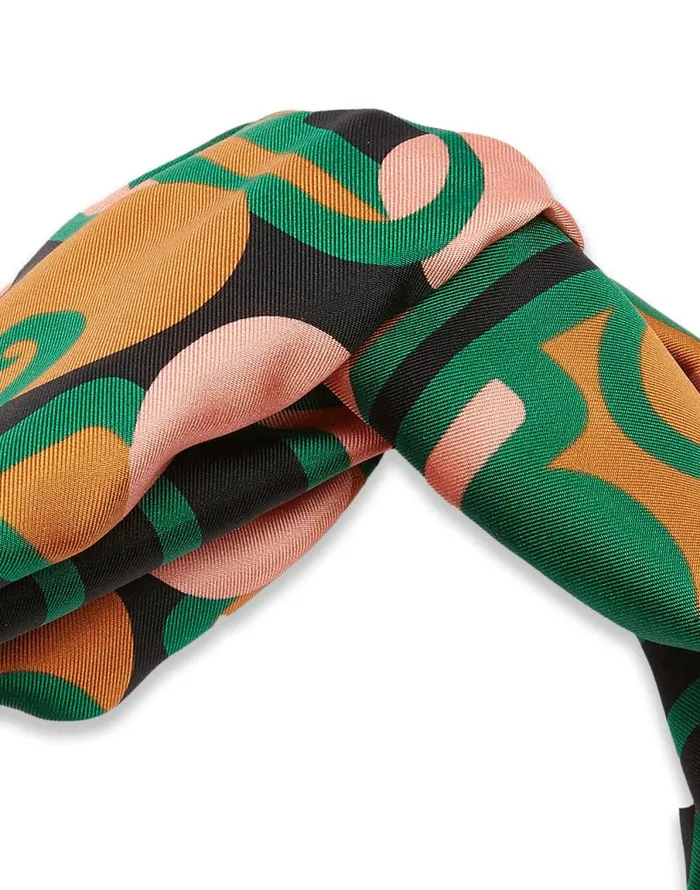 Pinup Headband Deco In Twill Women La Double J Hair Accessories Pinup Headband Deco In Twill Women La Double J Hair Accessories