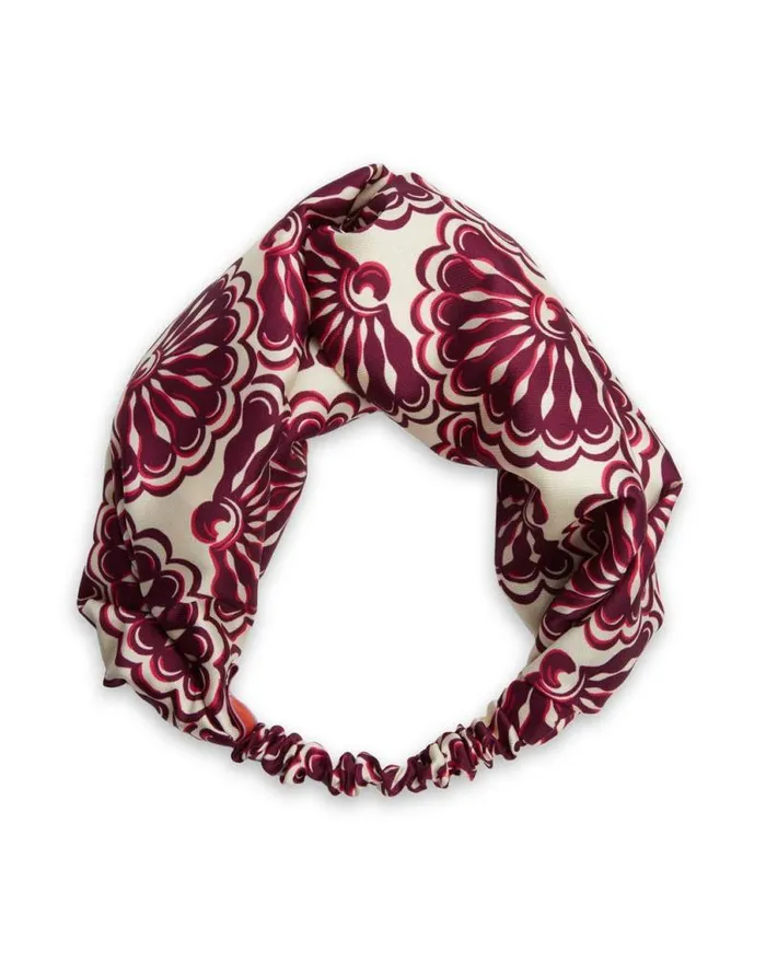 Pinup Headband Fans Purple Women La Double J Hair Accessories