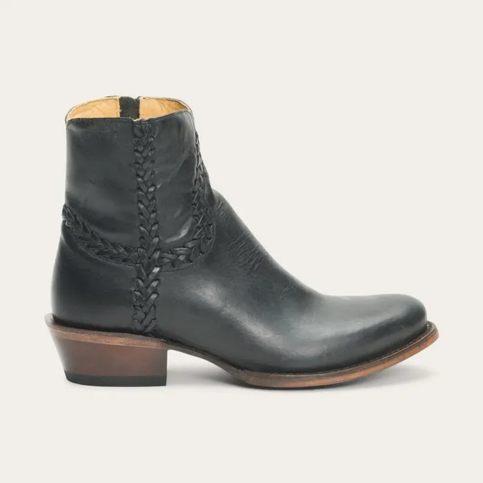 Pixie Boots Black Women Stetson Shorties