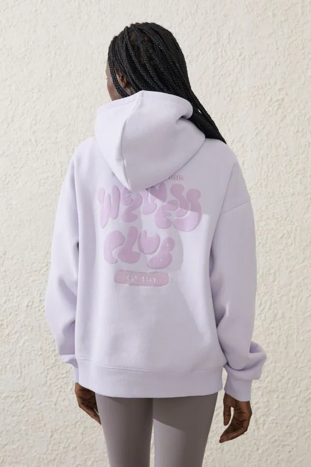 Plush Premium Graphic Hoodie Lilac Lightbhwc Wellness Club Women Cotton On Sweats and Hoodies Plush Premium Graphic Hoodie Lilac Lightbhwc Wellness Club Women Cotton On Sweats and Hoodies