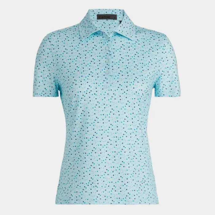 Polos and Shirts Women GFORE AYE POPPY TECH JERSEY POLO Daybreak