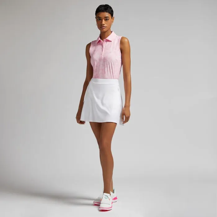 Polos and Shirts Women GFORE ICON CAMO SILKY TECH NYLON SLEEVELESS POLO Blush Polos and Shirts Women GFORE ICON CAMO SILKY TECH NYLON SLEEVELESS POLO Blush