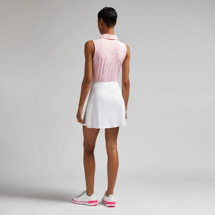 Polos and Shirts Women GFORE ICON CAMO SILKY TECH NYLON SLEEVELESS POLO Blush Polos and Shirts Women GFORE ICON CAMO SILKY TECH NYLON SLEEVELESS POLO Blush