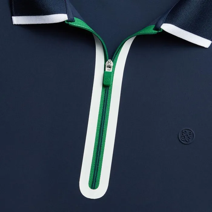 Polos and Shirts Women GFORE LIGHTWEIGHT WARP KNIT QUARTER ZIP LONG SLEEVE POLO Twilight Polos and Shirts Women GFORE LIGHTWEIGHT WARP KNIT QUARTER ZIP LONG SLEEVE POLO Twilight