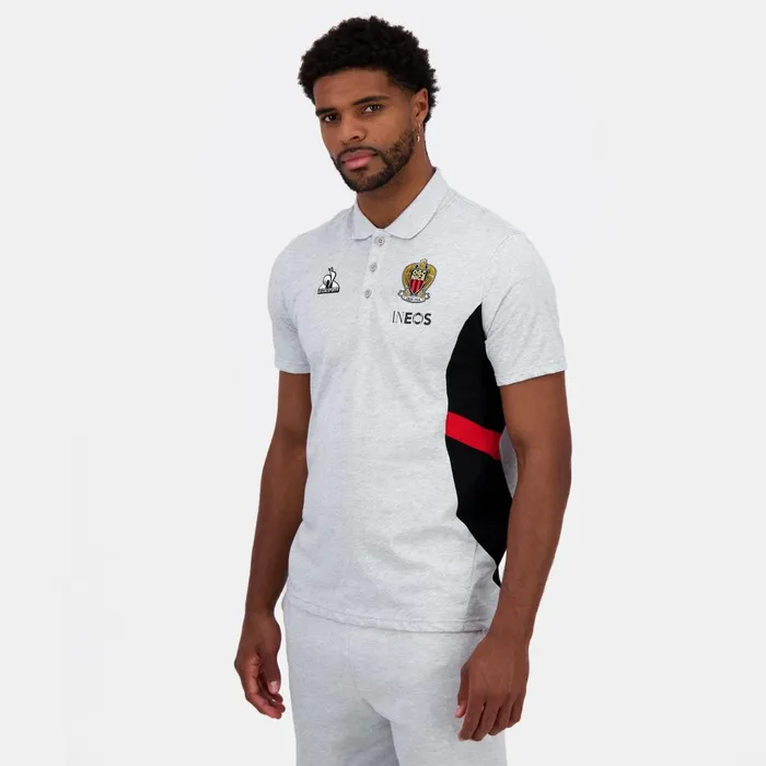 Polos Shirts Men Le Coq Sportif OGC Nice Polo Shirt