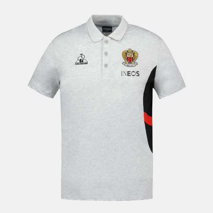 Polos Shirts Men Le Coq Sportif OGC Nice Polo Shirt
