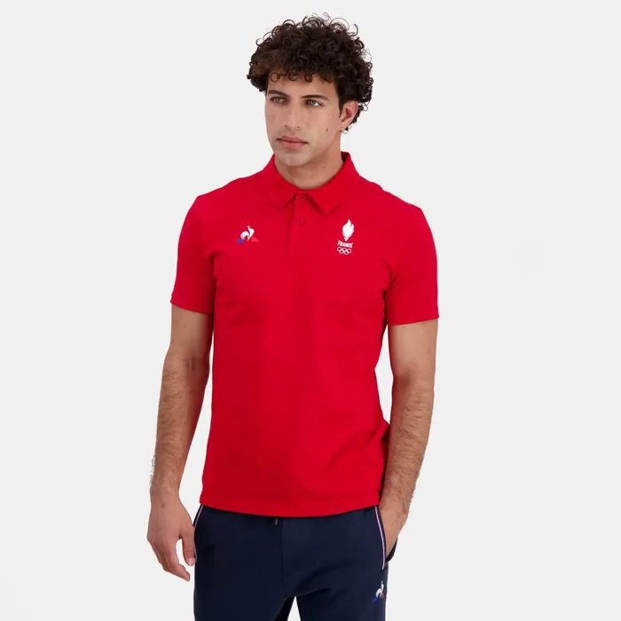 Polos Shirts Men Le Coq Sportif quipe De France Olympique Polo Homme