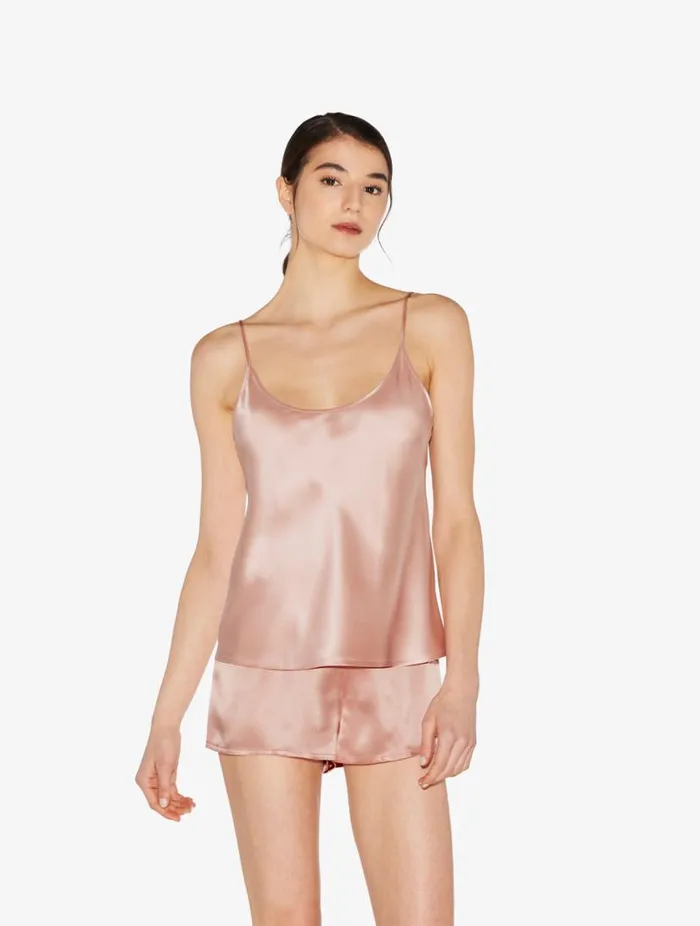 Powder Pink Silk Camisole Sleepwear La Perla Camisoles