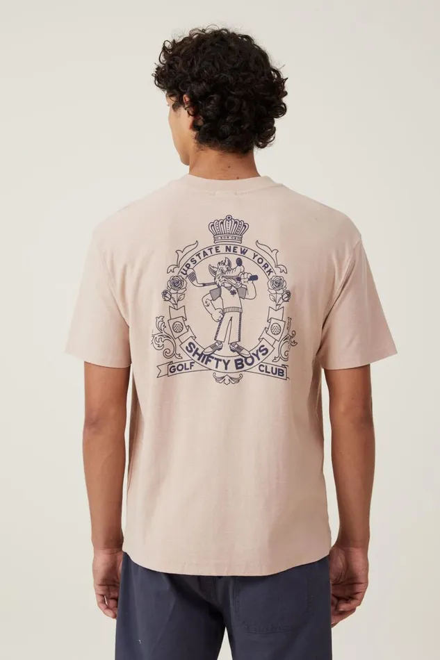 Premium Loose Fit Art TShirt Dusty Blossom Shifty Boys Golf Club Men Cotton On Graphic TShirts Premium Loose Fit Art TShirt Dusty Blossom Shifty Boys Golf Club Men Cotton On Graphic TShirts