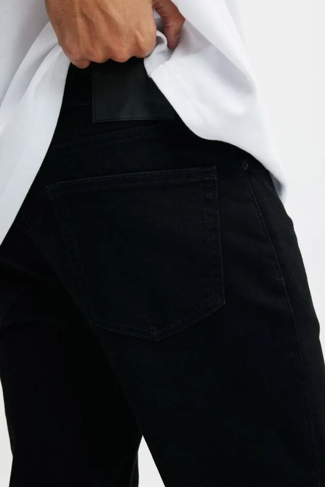 Regular Straight Jean Pitch Black Men Cotton On Pants Regular Straight Jean Pitch Black Men Cotton On Pants