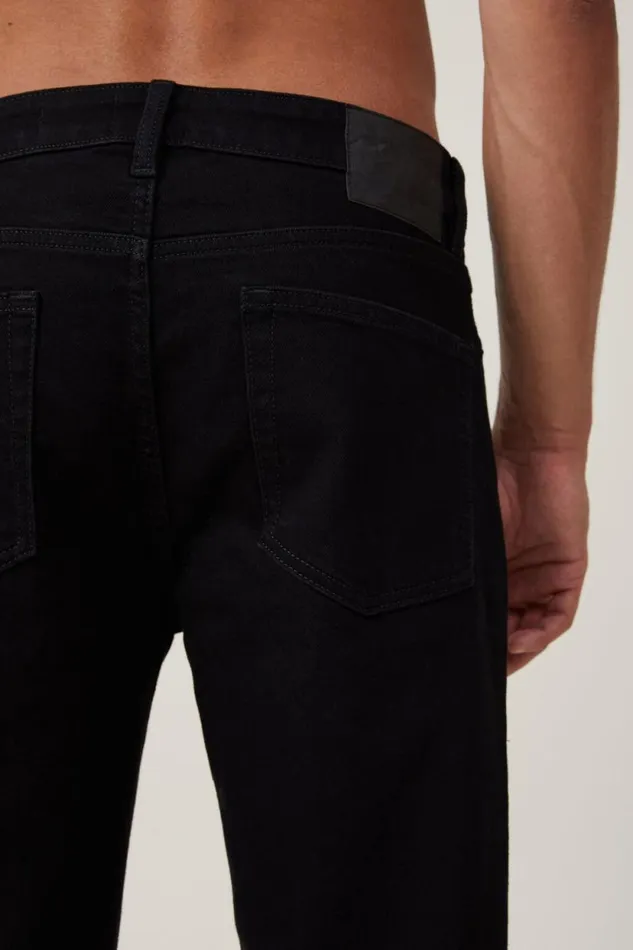 Regular Straight Jean Pitch Black Men Cotton On Pants Regular Straight Jean Pitch Black Men Cotton On Pants