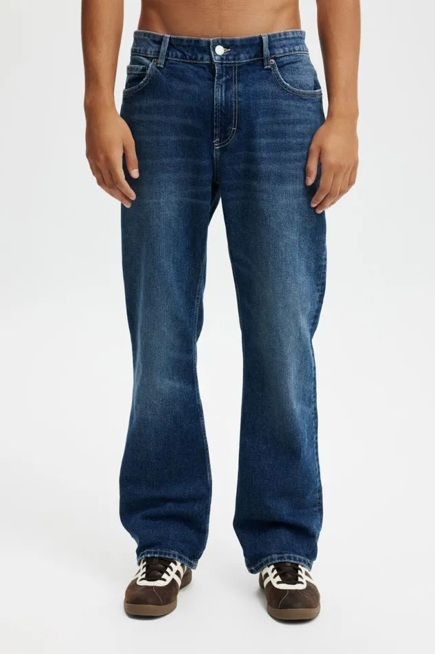 Relaxed Boot Cut Jean Everlong Blue Men Cotton On Pants Relaxed Boot Cut Jean Everlong Blue Men Cotton On Pants