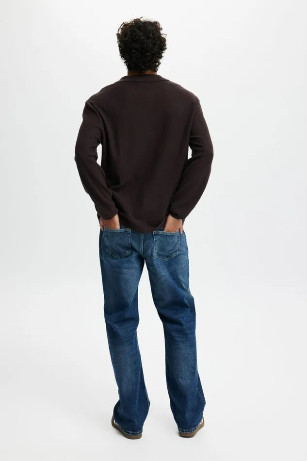 Relaxed Boot Cut Jean Everlong Blue Men Cotton On Pants Relaxed Boot Cut Jean Everlong Blue Men Cotton On Pants