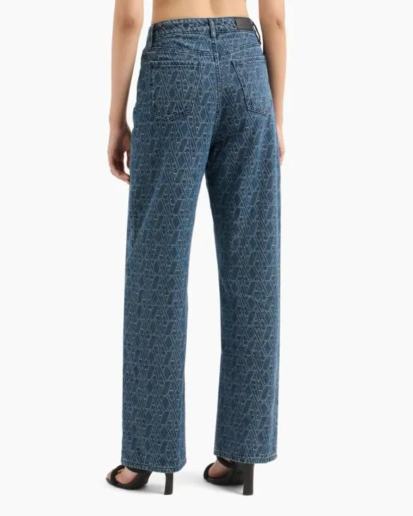 Relaxed Jeans Blue Women Armani Matching Sets Relaxed Jeans Blue Women Armani Matching Sets