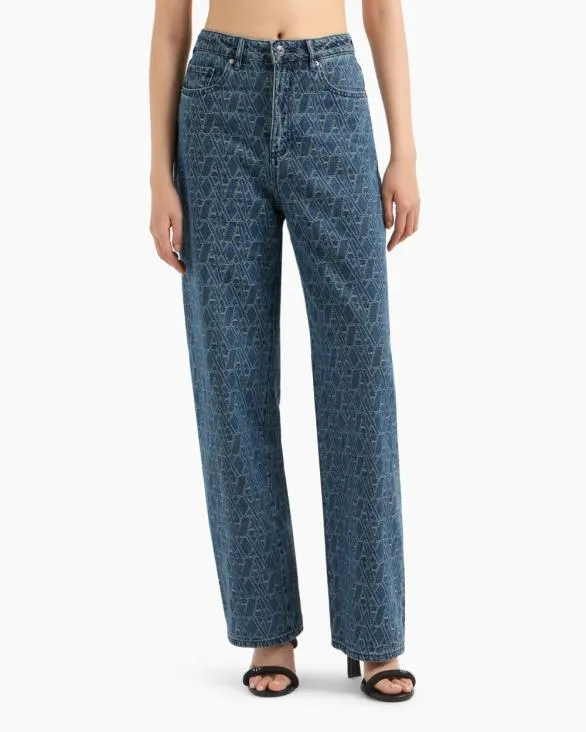 Relaxed Jeans Blue Women Armani Matching Sets Relaxed Jeans Blue Women Armani Matching Sets