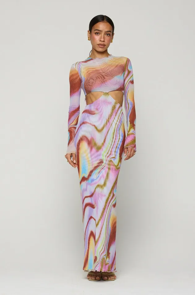 RESA Audrey Dress In Ace Women Maxi Dress
