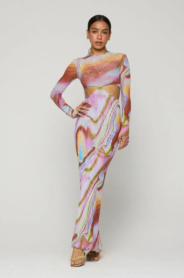 RESA Audrey Dress In Ace Women Maxi Dress
