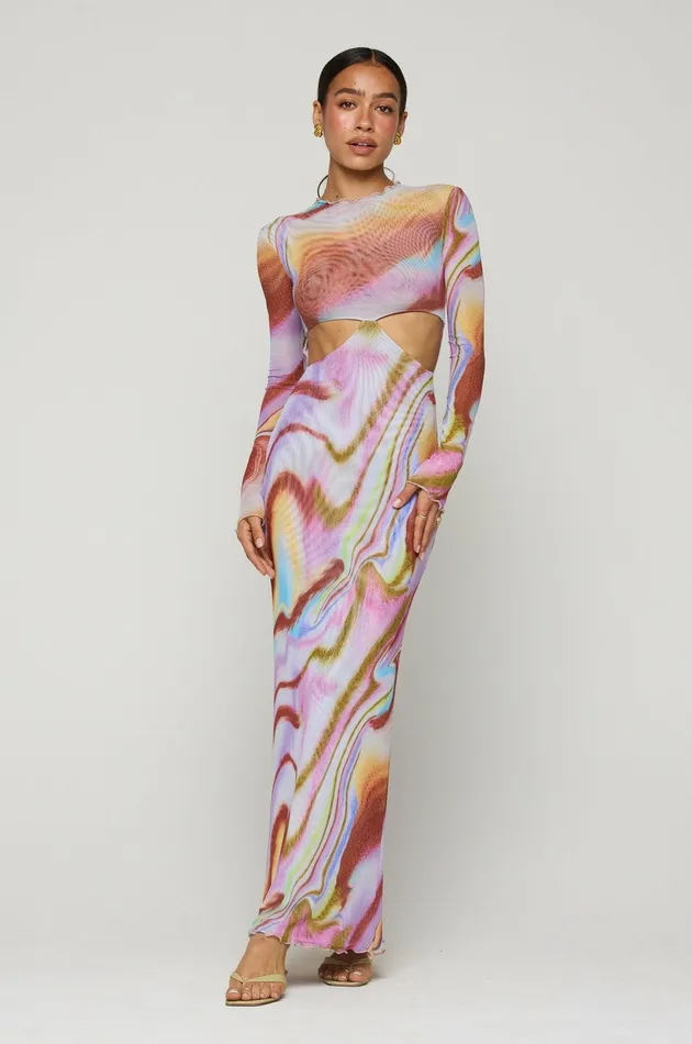 RESA Audrey Dress In Ace Women Maxi Dress