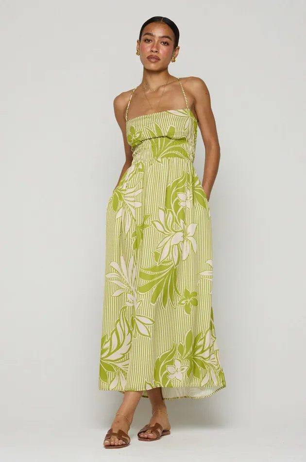 RESA Caroline Midi In Westcott Women Midi Dress