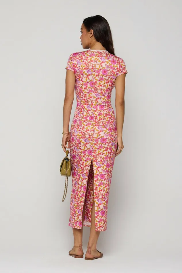 RESA Farrah Dress In Augusta Women Midi Dress