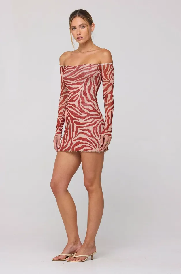 RESA Michelle Mini In Auburn Women Mini Dresses
