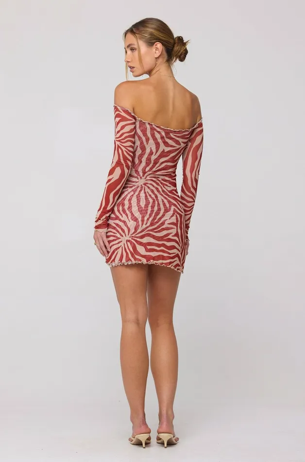RESA Michelle Mini In Auburn Women Mini Dresses