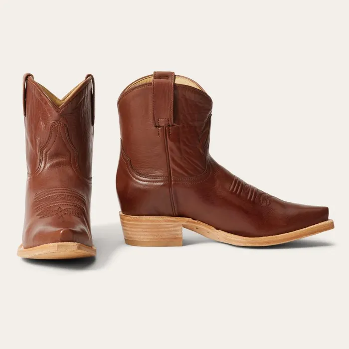 Riley Shorty Boots Brown Women Stetson Shorties