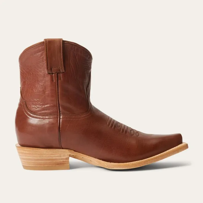 Riley Shorty Boots Brown Women Stetson Shorties