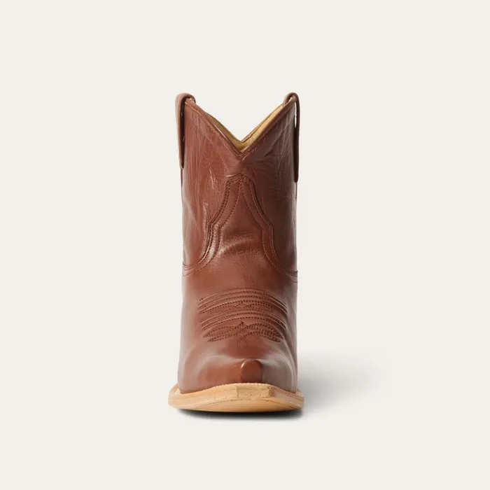 Riley Shorty Boots Brown Women Stetson Shorties