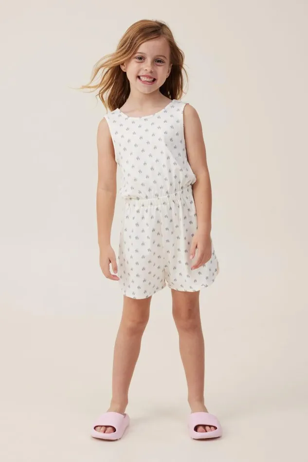 Romy Playsuit Dark Vanillabonnie Ditsy Girls Cotton On Shorts Skirts and Playsuits Romy Playsuit Dark Vanillabonnie Ditsy Girls Cotton On Shorts Skirts and Playsuits