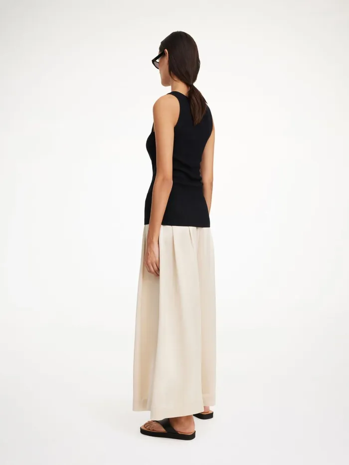Rory Tank Top Black Women By Malene Birger Knitwear