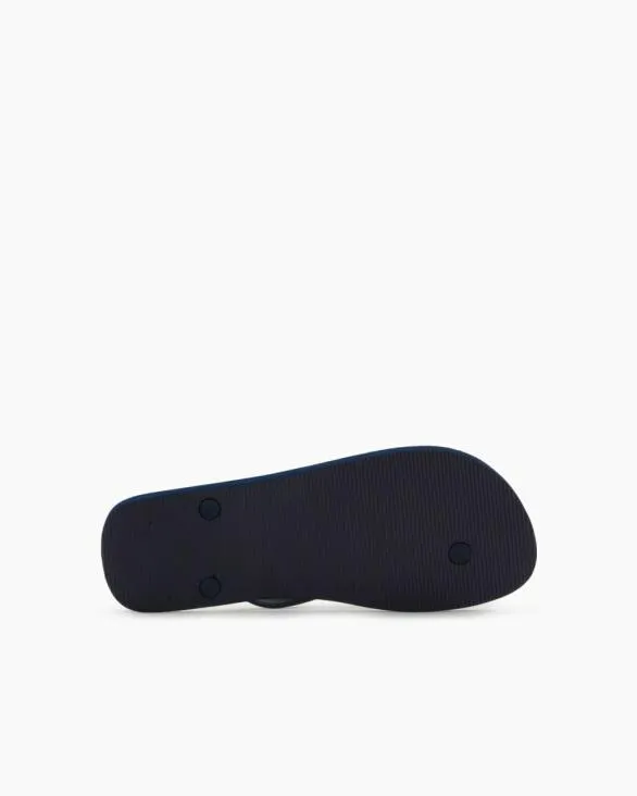 Rubber Flip Flops Navyblue Men Armani Sandals Rubber Flip Flops Navyblue Men Armani Sandals