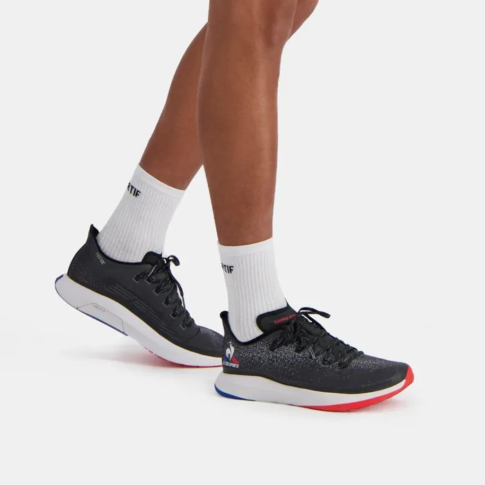 Running MenWomen Le Coq Sportif Shoes LCS R2024 Black