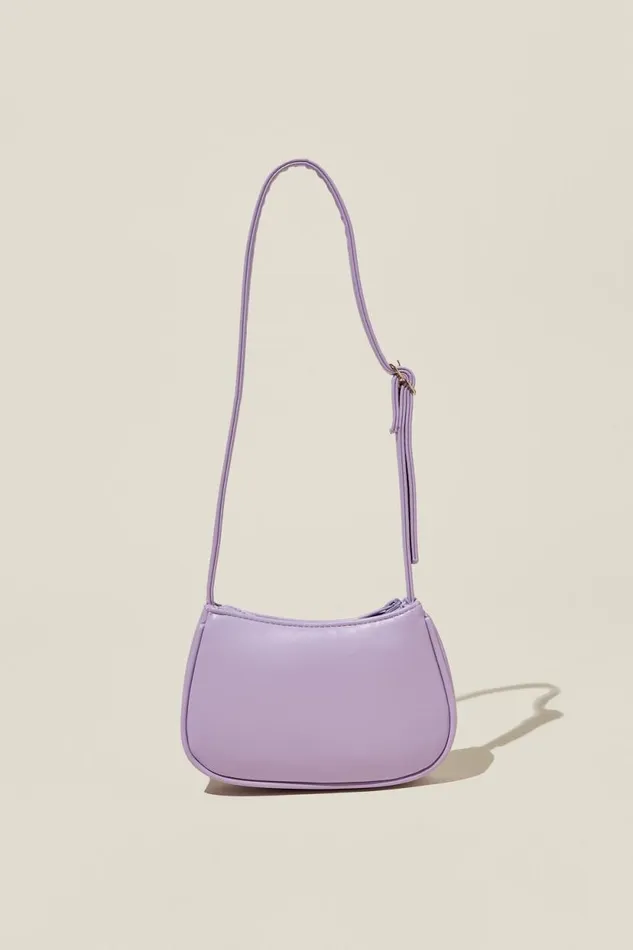 Sadie Saddle Bag Lilac Dropheart Girls Cotton On Bags and Backpacks