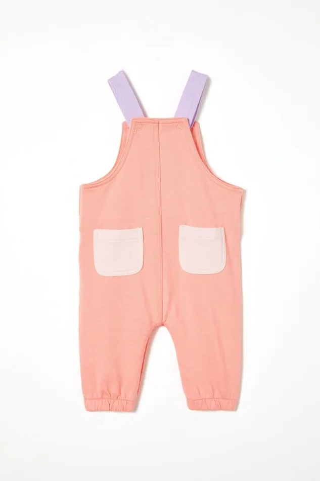 Sam Overall Coral Dreamscolourblock Baby Cotton On Dresses and All In Ones Sam Overall Coral Dreamscolourblock Baby Cotton On Dresses and All In Ones